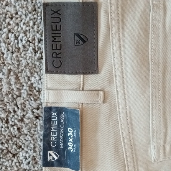 Daniel Cremieux Madison Classic Khaki Pants - Picture 3 of 5